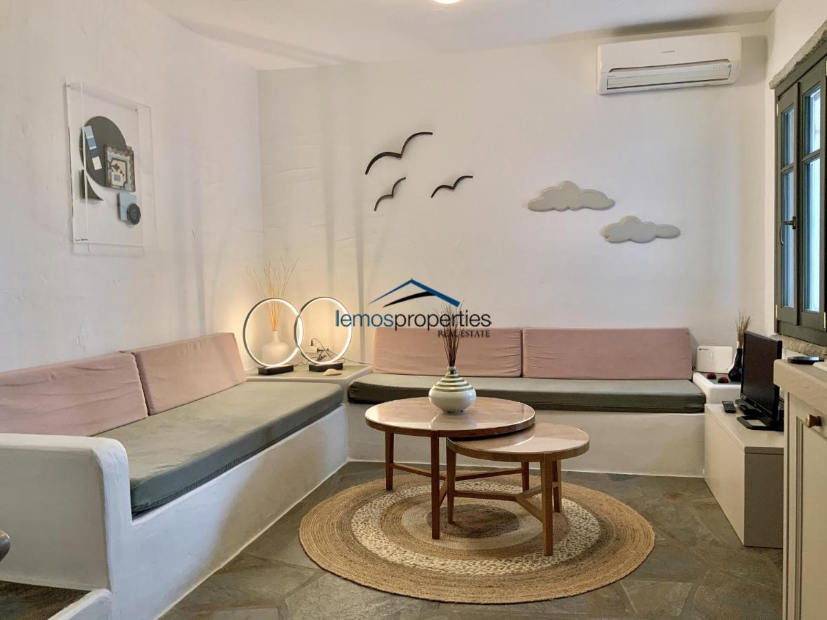 Aqua Blue, Only 100 Meters From The Beach Of Gialiskari Ioulis Exteriér fotografie