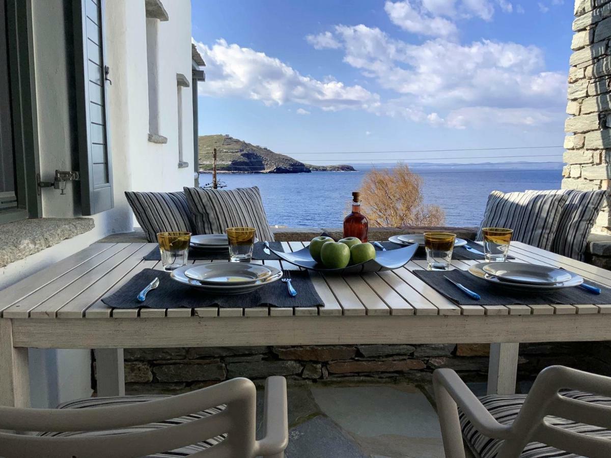 Aqua Blue, Only 100 Meters From The Beach Of Gialiskari Ioulis Exteriér fotografie