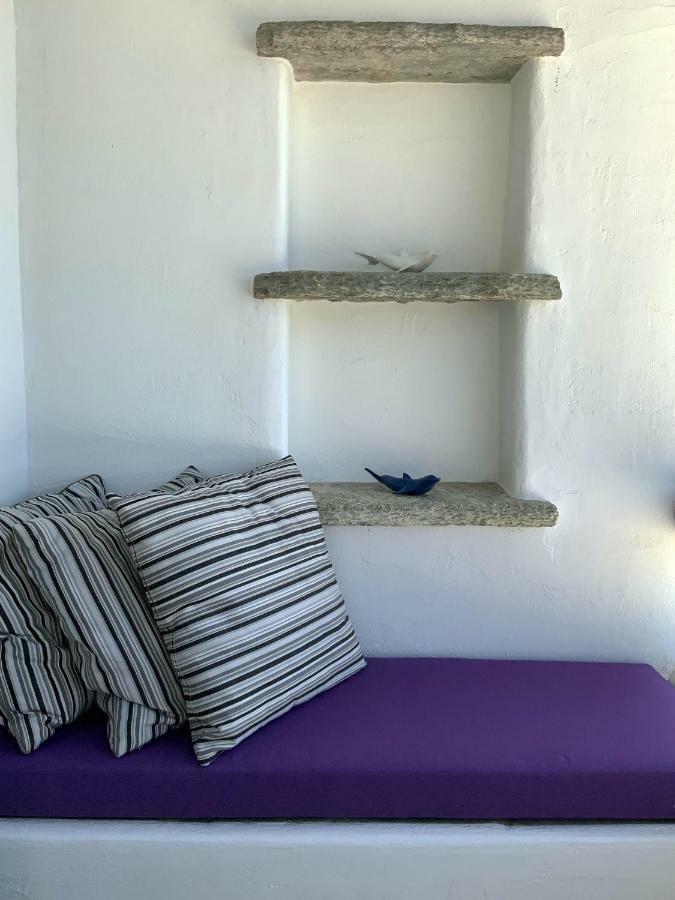 Aqua Blue, Only 100 Meters From The Beach Of Gialiskari Ioulis Exteriér fotografie