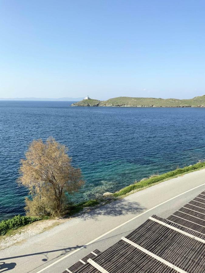 Aqua Blue, Only 100 Meters From The Beach Of Gialiskari Ioulis Exteriér fotografie
